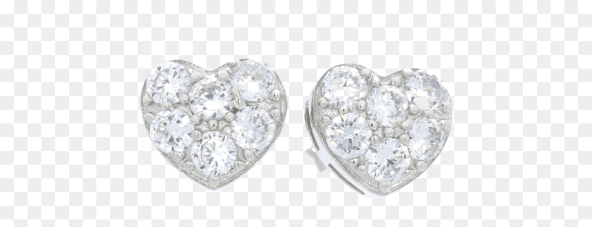 Heart, HD Png Download - silver heart png