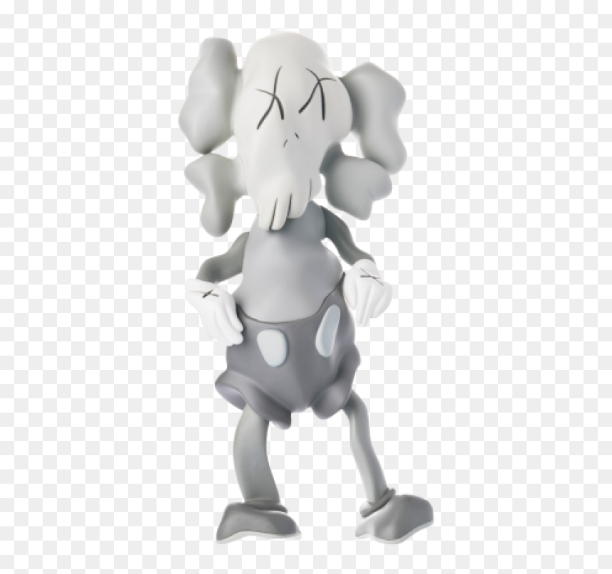 Kaws X Robert Lazzarini Companion Grey - Kaws Companion Robert Lazzarini, HD Png Download - kaws png