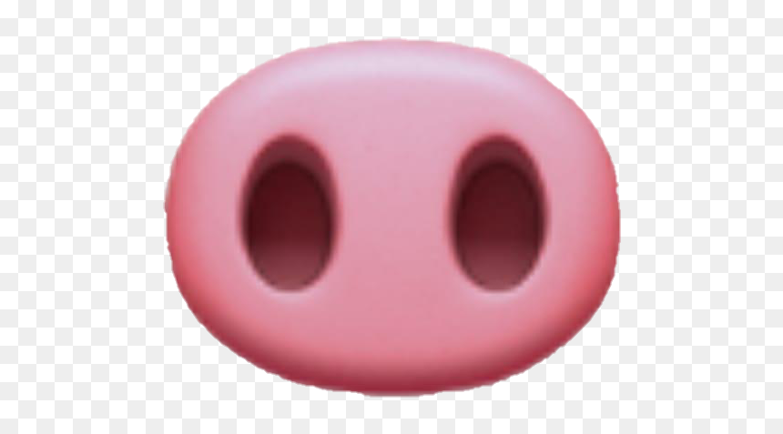 Pig Nose Emoji Png - Pig, Transparent Png - pig nose png