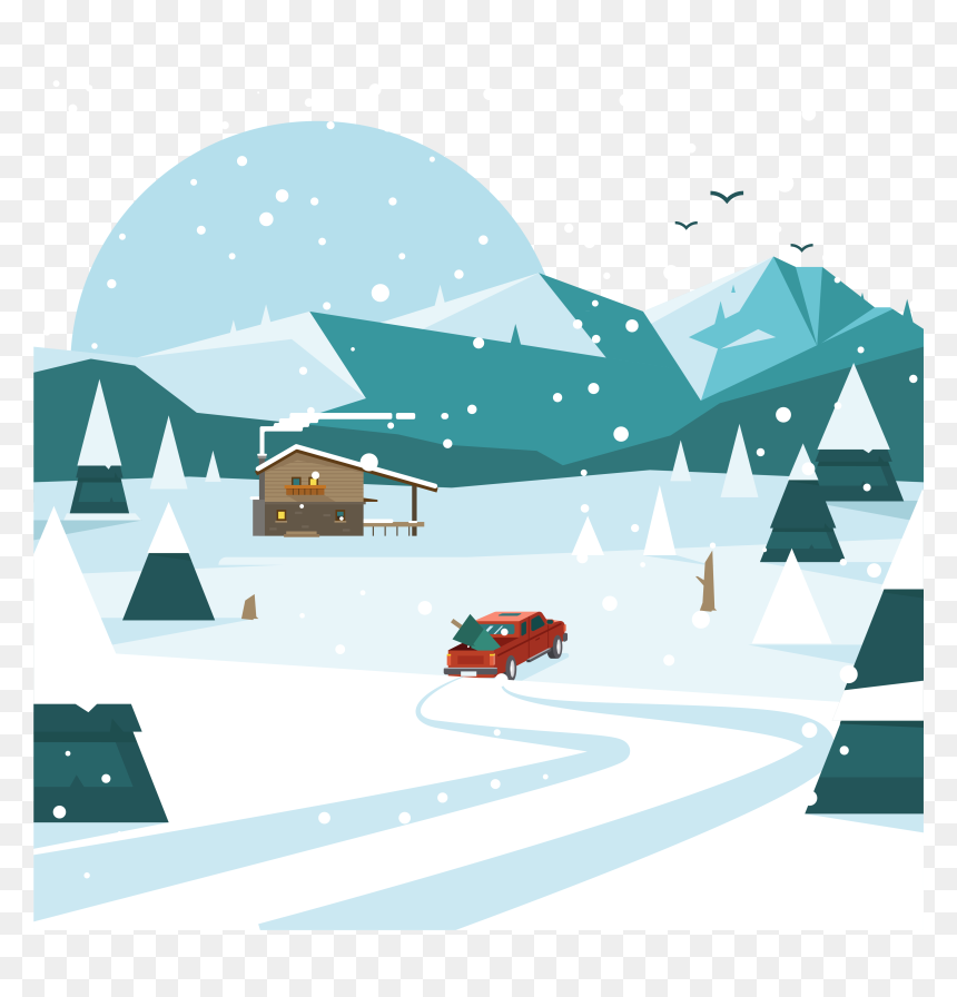Snow On Ground - Clip Art, HD Png Download - snow ground png