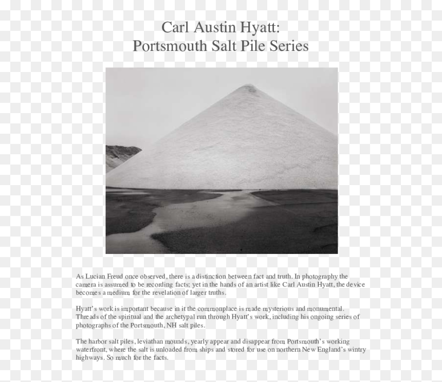 Pyramid, HD Png Download - salt pile png