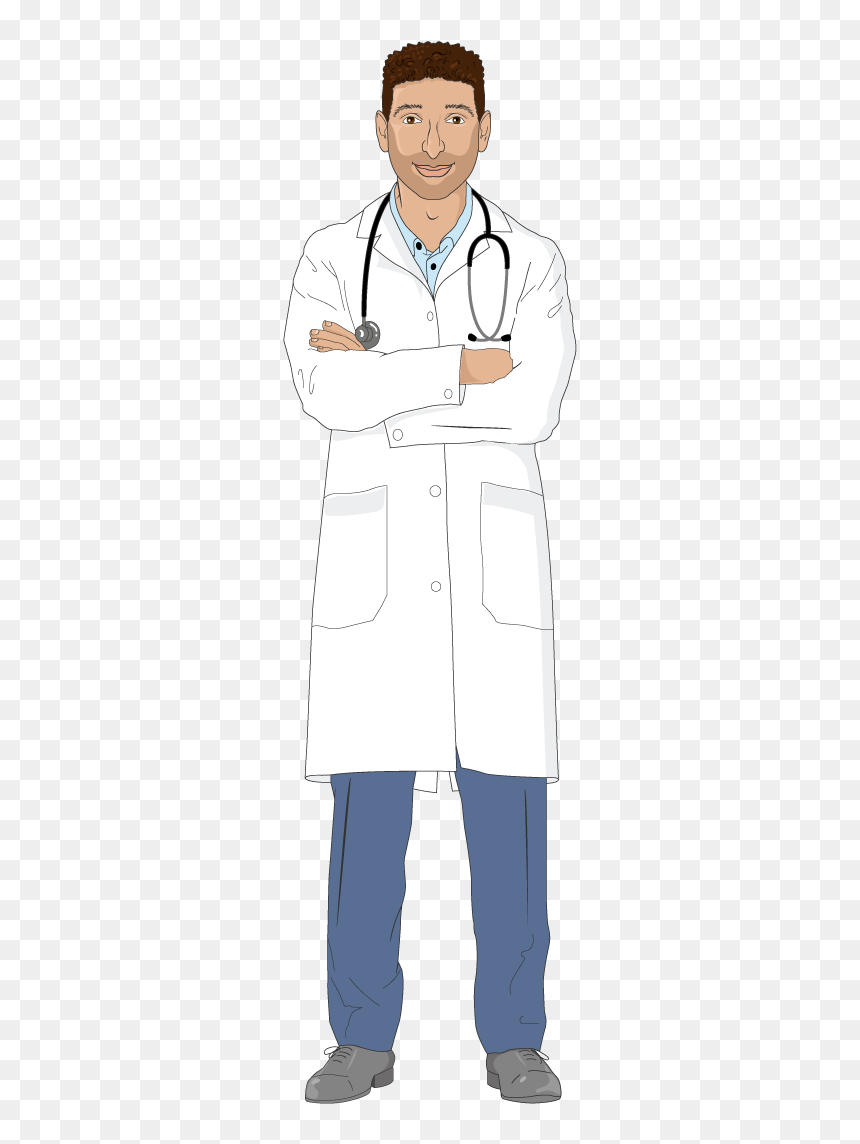 Standing, HD Png Download - doctor standing png