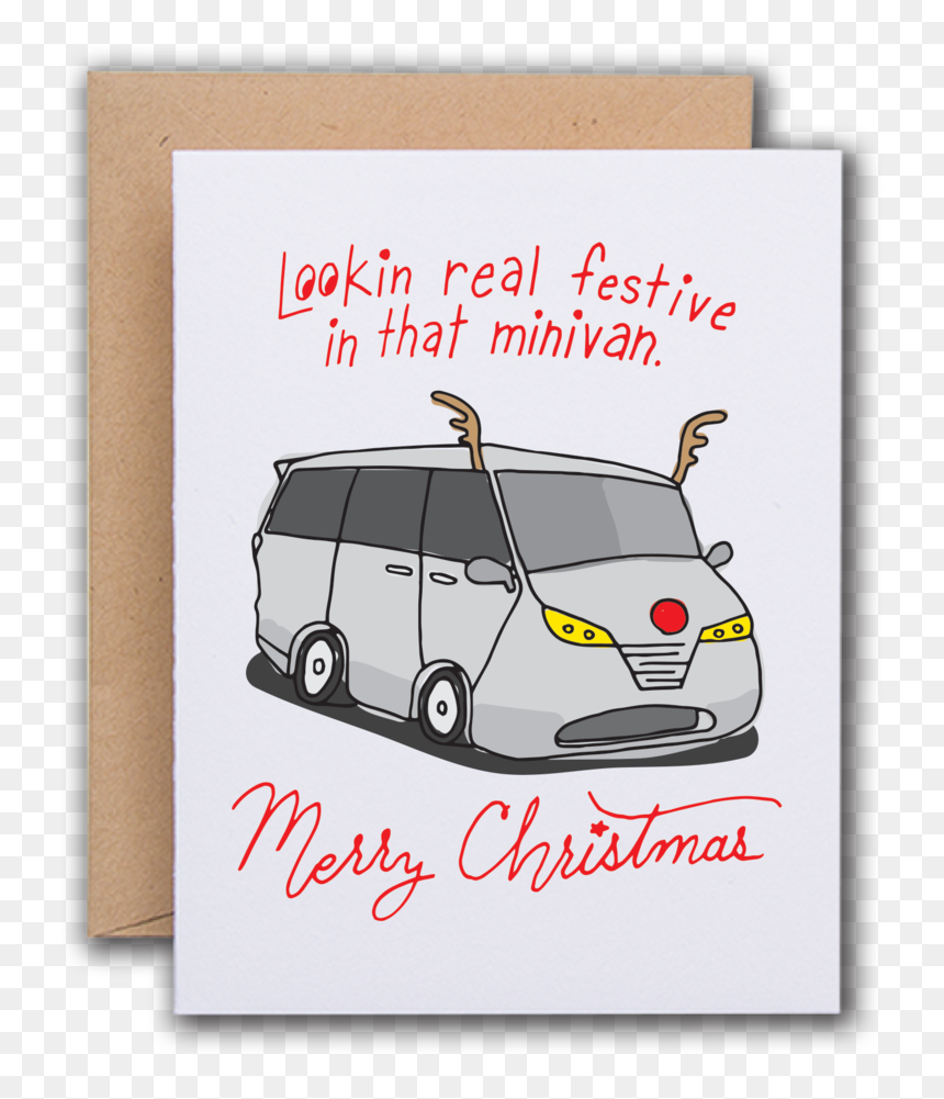 Hoos0025 Main Product Display - Greeting Card, HD Png Download - minivan png