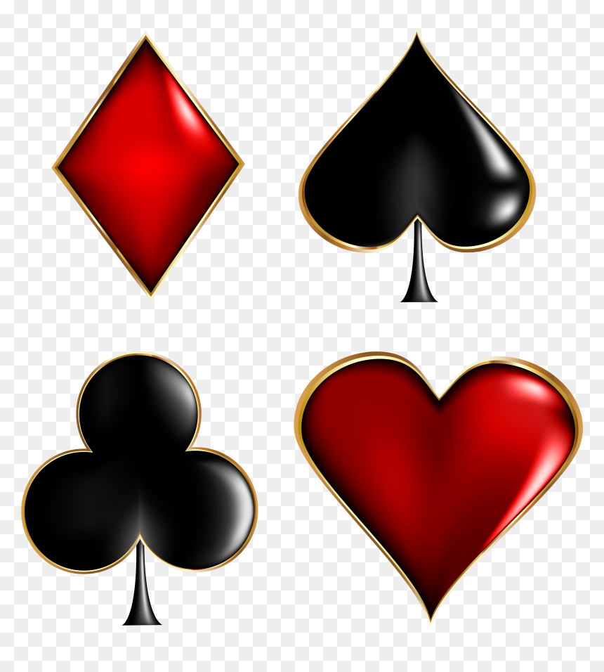 Clipart Hearts Card, HD Png Download - queen of hearts card png