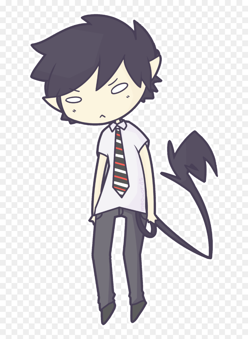 ¡surprise Kawaii Okumura Rin - Anime Kawaii Dibujos, HD Png Download - rin okumura png