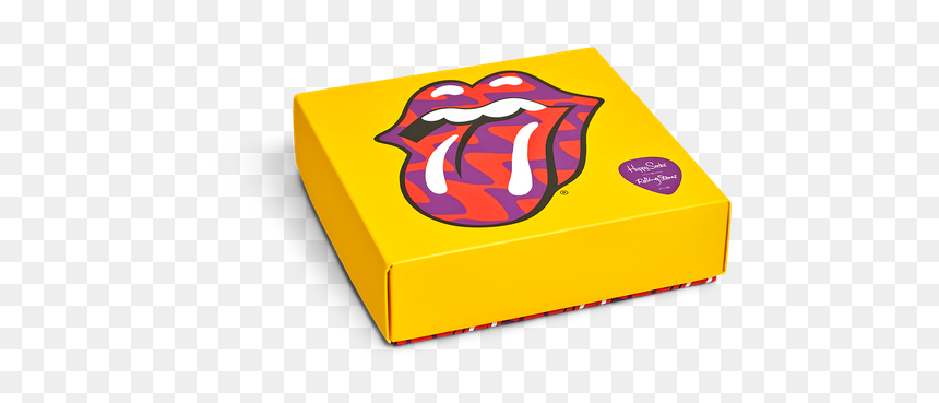 Rolling Stones Box Set Socks, HD Png Download - rolling stones tongue png