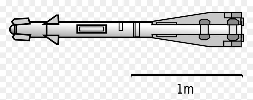 Gun Barrel , Png Download - R 60 Missile, Transparent Png - gun barrel png