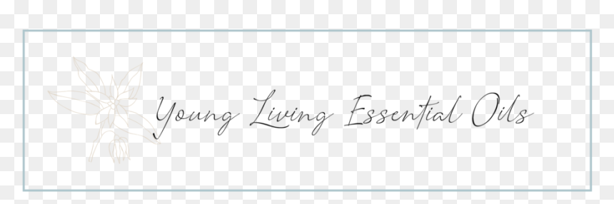 Young Living Essential Oils - Handwriting, HD Png Download - essential oils png