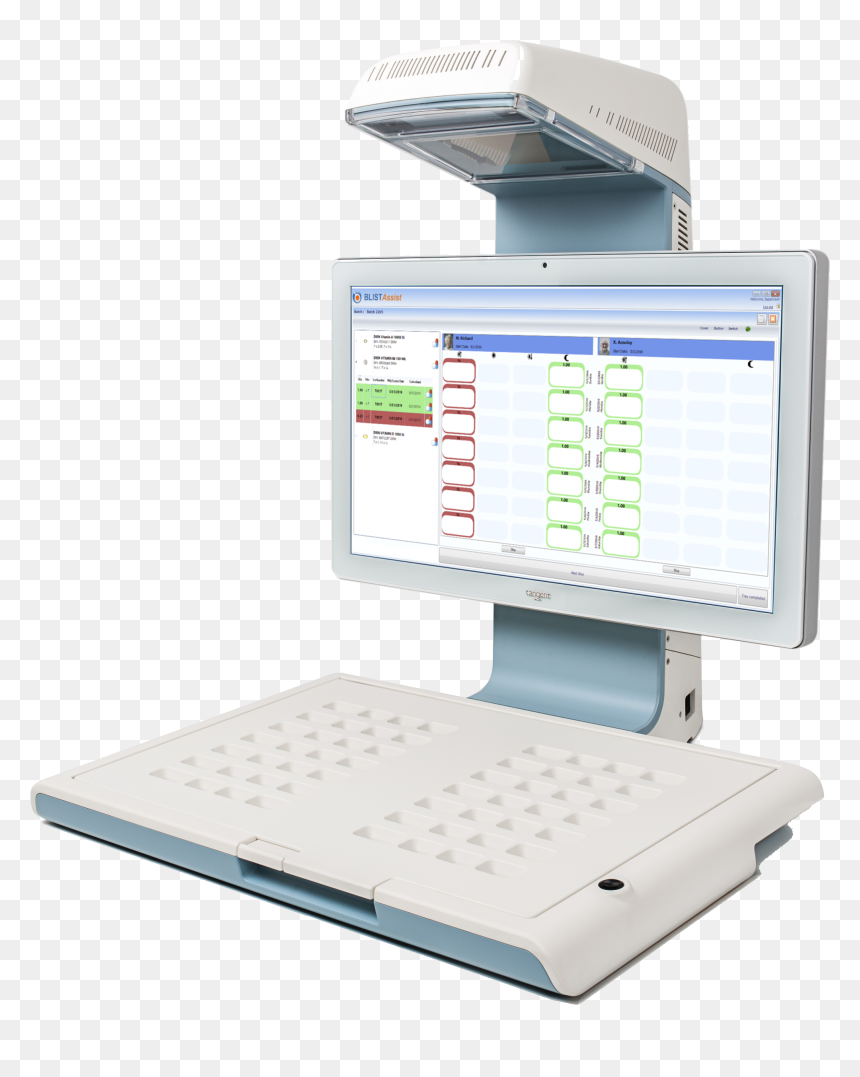 Dri Enabled & Thermal Printing For Strip Packaging - Blistassist, HD Png Download - personal computer png