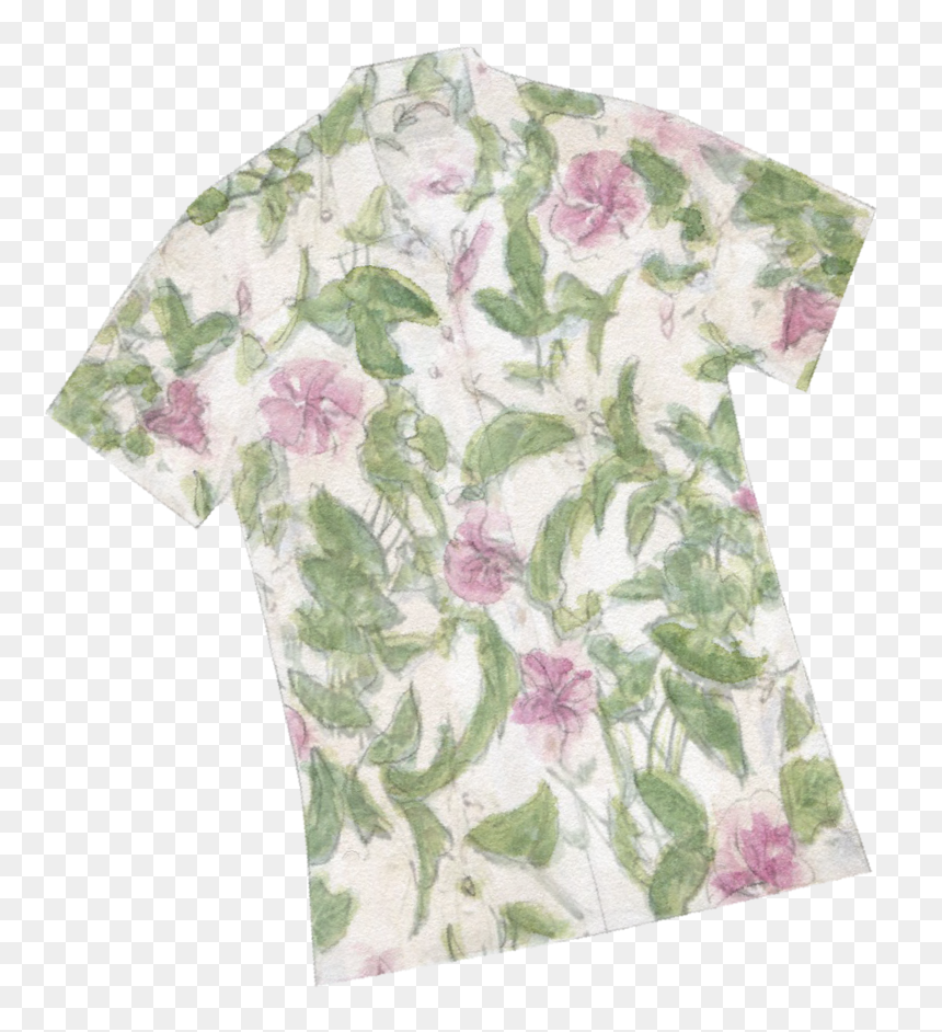 Hawaiian Shirt V2-01 - Blouse, HD Png Download - hawaiian shirt png