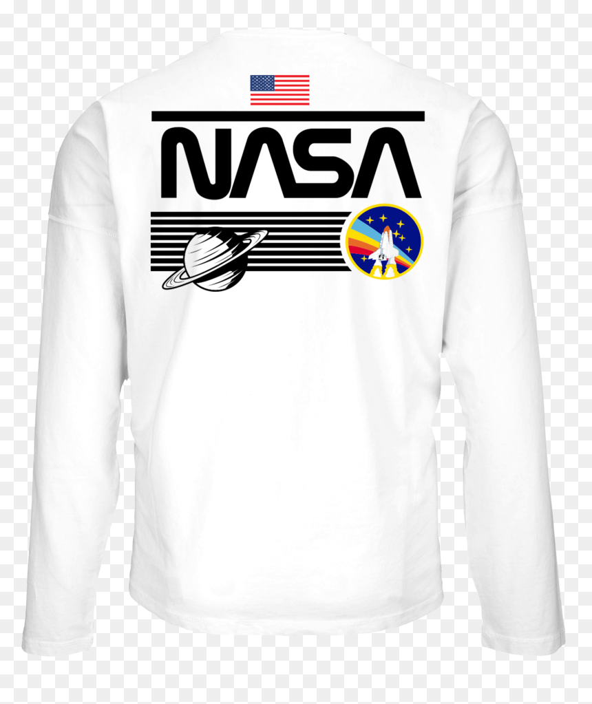 Sweatshirt, HD Png Download - nasa spaceship png