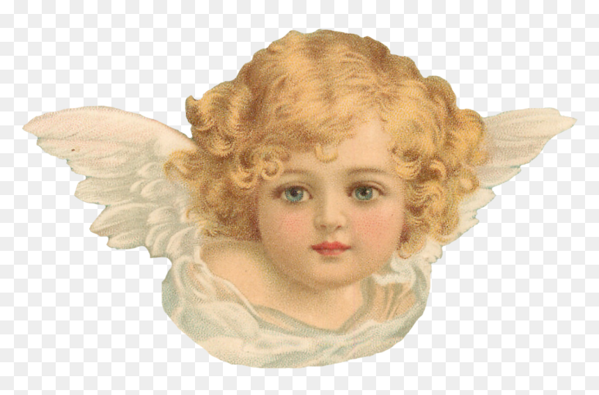 #ftestickers #christmas #angel #cherub #vintage - Aesthetic Angel, HD Png Download - christmas angel png