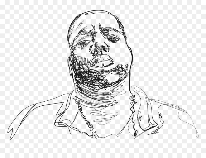 Sketch, HD Png Download - notorious big png
