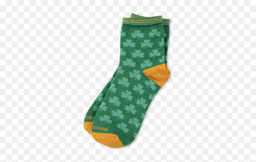 Women"s Shamrock Anklet Socks - Sock, HD Png Download - sprinkles falling png