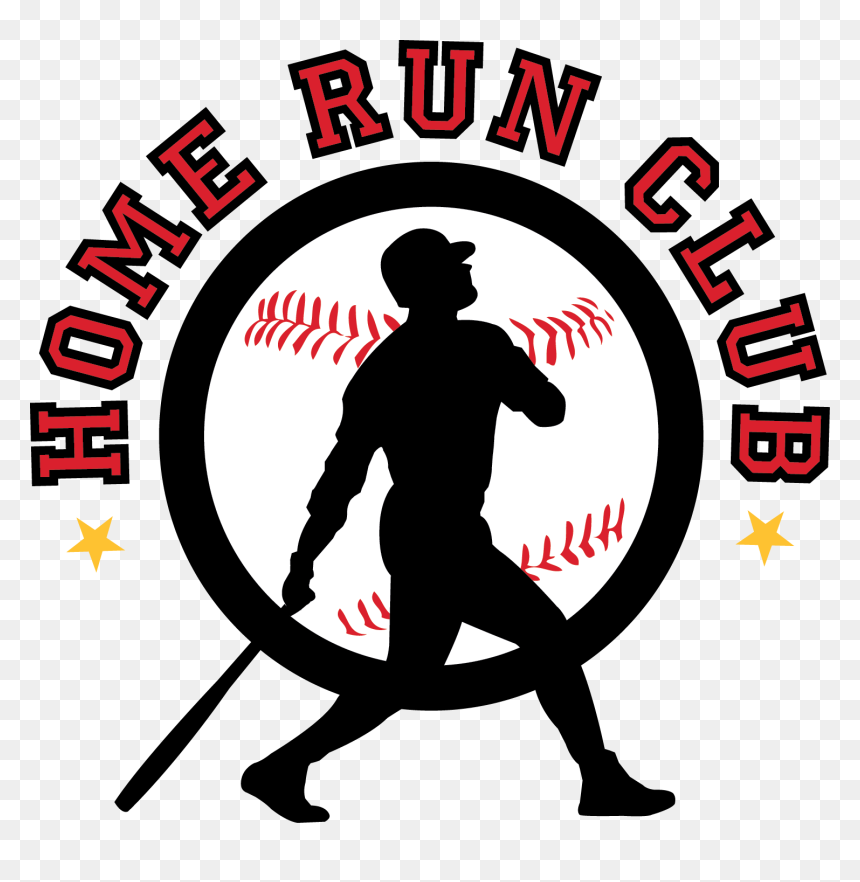 Home Run Club Logo - Homerun Silhouette, HD Png Download - dragonfly silhouette png