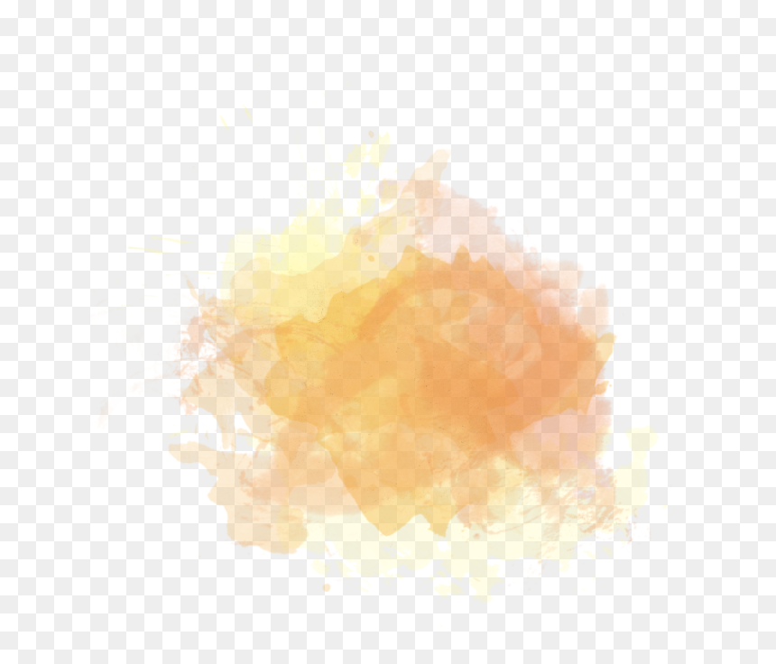 Png Orange, Transparent Png - mancha de pintura png