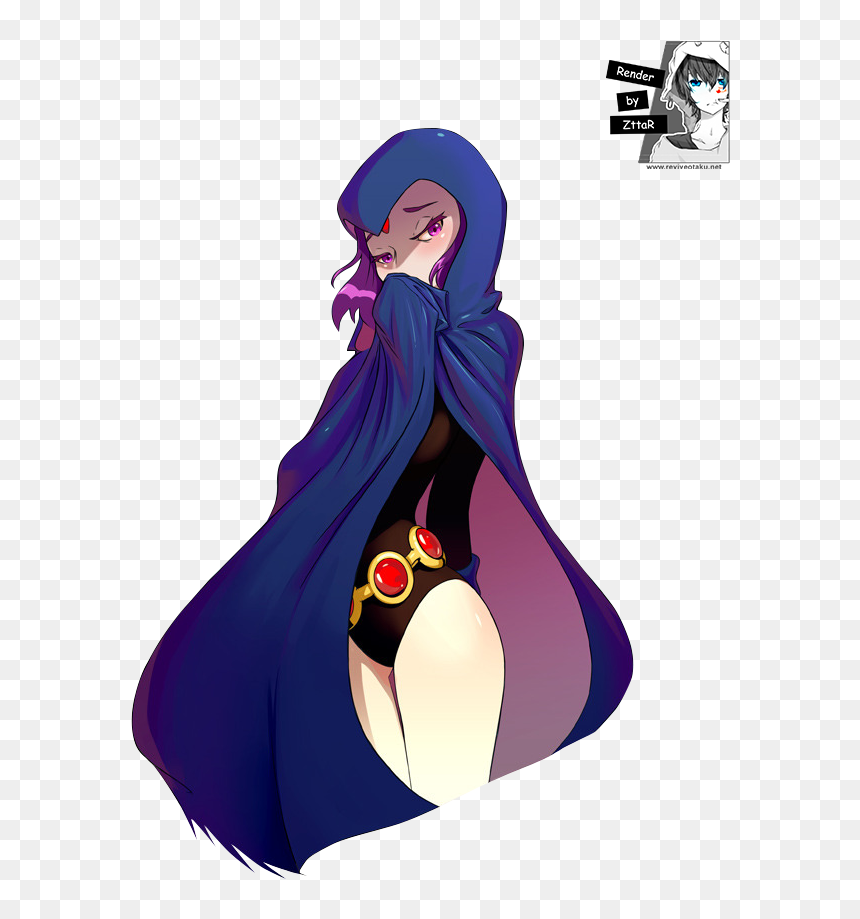 Teen Titans Raven Shy, HD Png Download - raven teen titans png