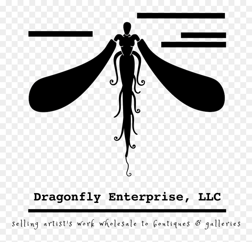 Dragonfly Enterprises - Illustration, HD Png Download - dragonfly silhouette png