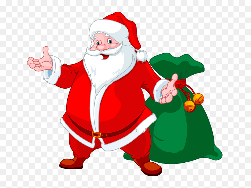 Santa Claus Clipart, HD Png Download - santa hat and beard png