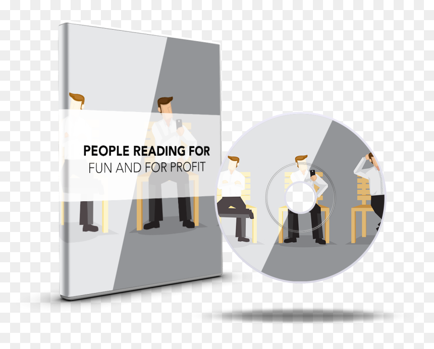 Transparent People Reading Png - Illustration, Png Download - people reading png