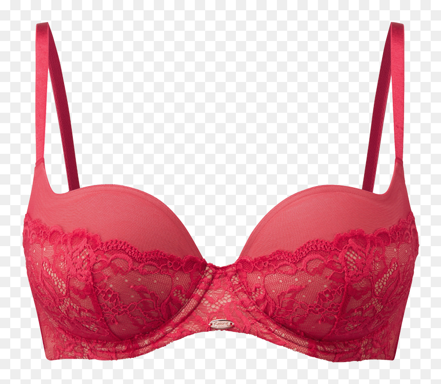 Transparent Red Lace Png - Brassiere, Png Download - red lace png
