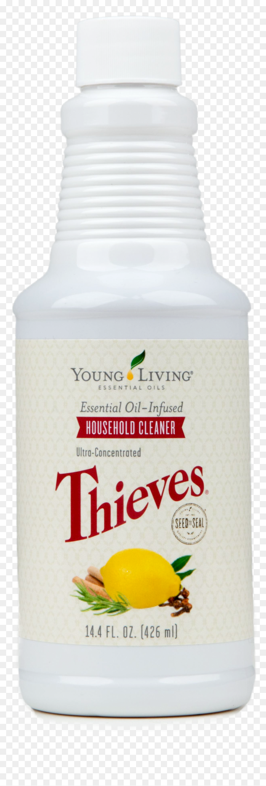 Thieves Household Cleaner - Young Living Thieves Household Cleaner Transparent, HD Png Download - essential oils png