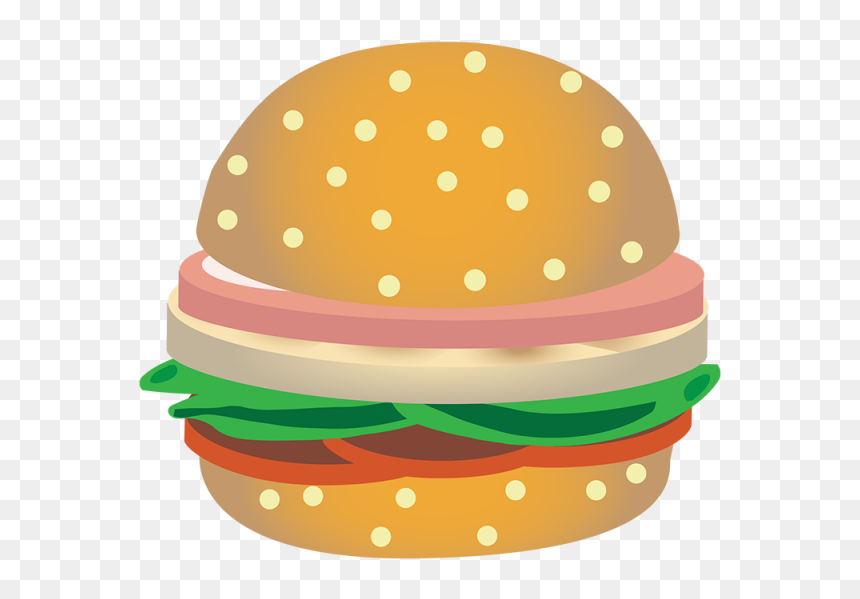 Realistic Vector Png And - Portable Network Graphics, Transparent Png - burger clipart png