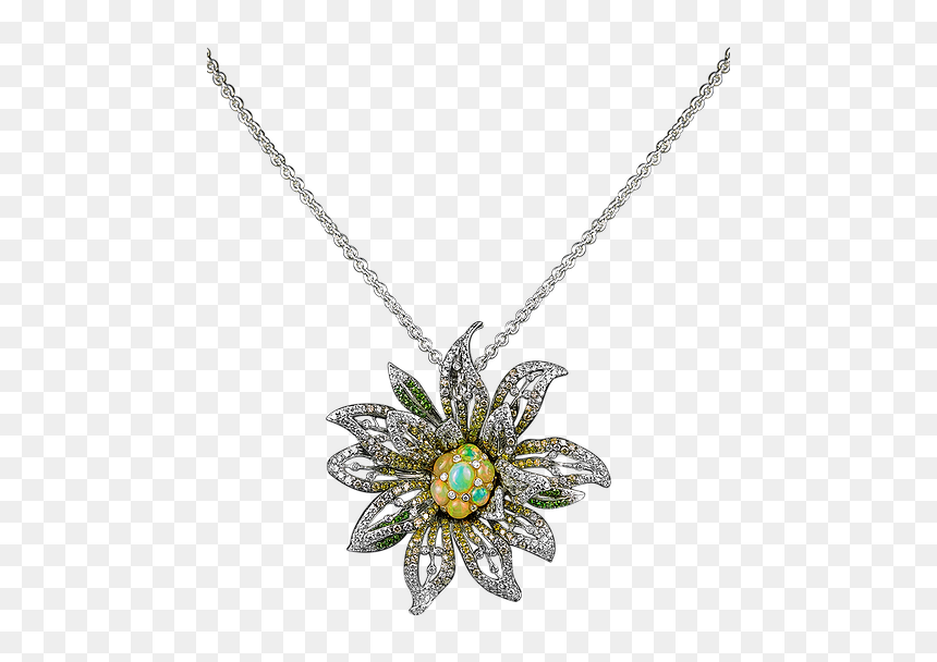 Locket, HD Png Download - bling necklace png