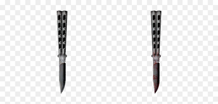 Earrings, HD Png Download - butterfly knife png