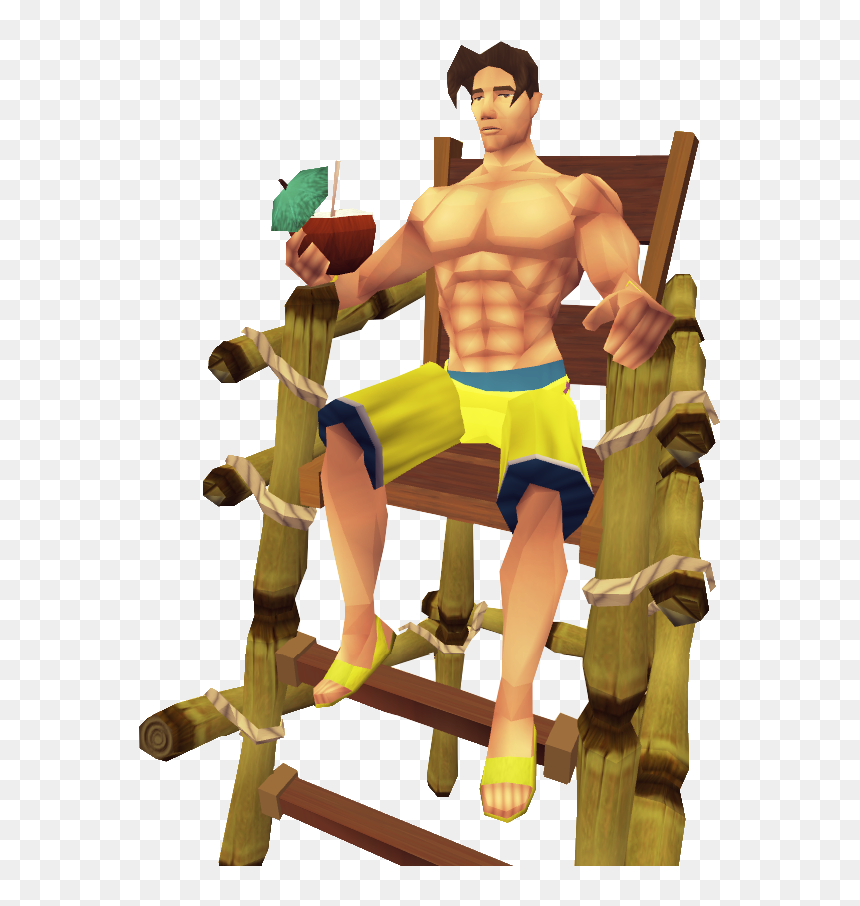 The Runescape Wiki - Lifeguard Chair Head Rs3, HD Png Download - lifeguard png