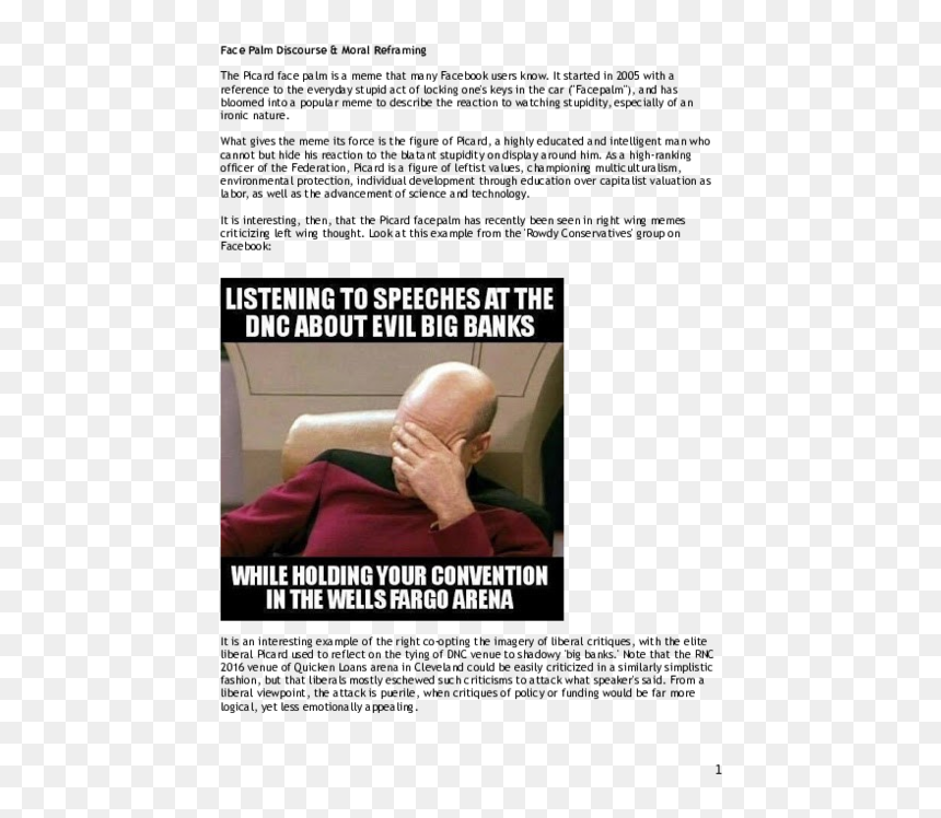 Flyer, HD Png Download - facepalm meme png