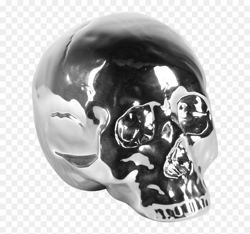 Chrome Skull Png - Skull, Transparent Png - chrome skull png