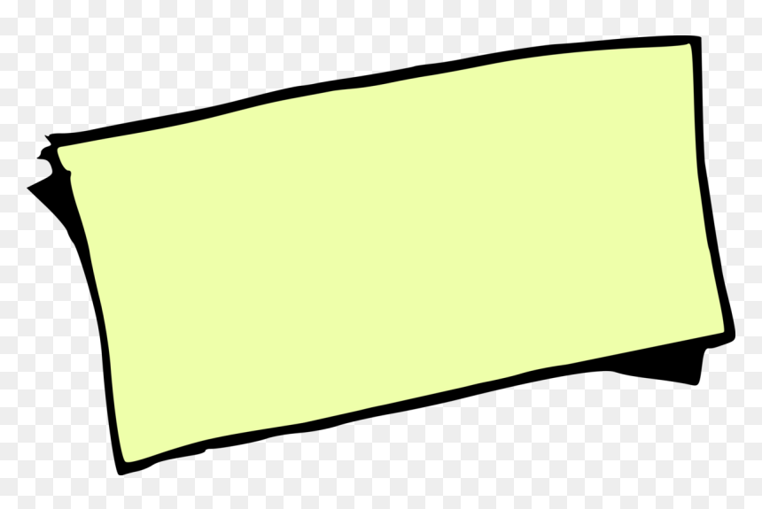 Grass,leaf,area - Empty Note Clipart, HD Png Download - notepad icon png