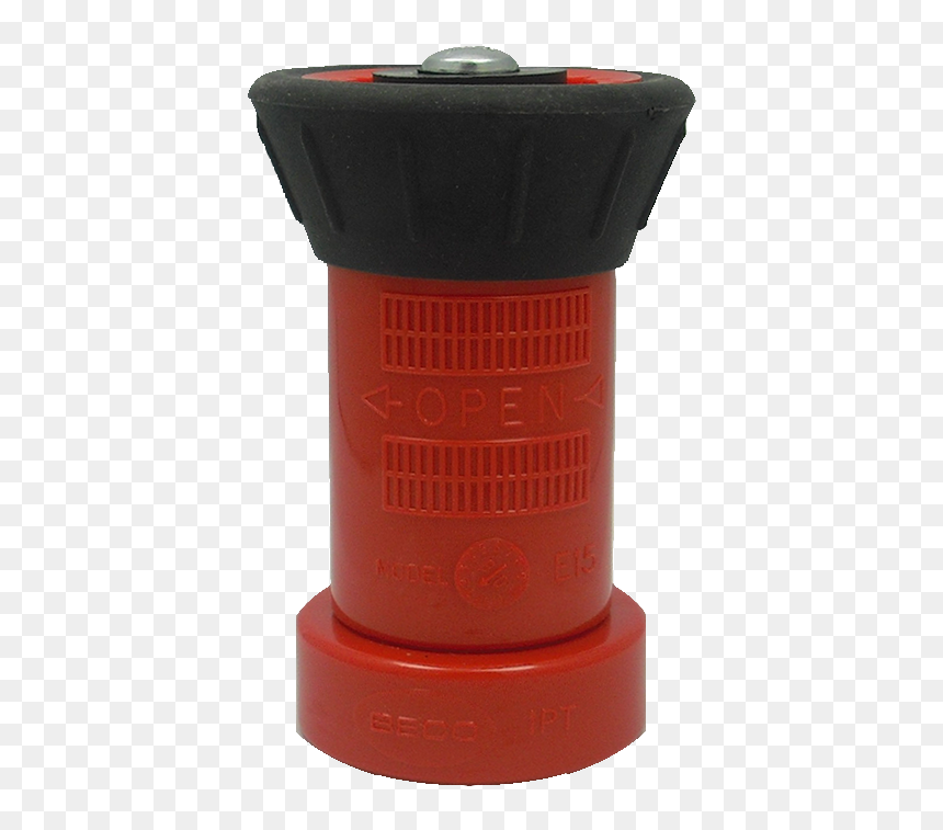 1 1/2"fog/shut Off Nozzle, Npsh - Plastic, HD Png Download - red fog png