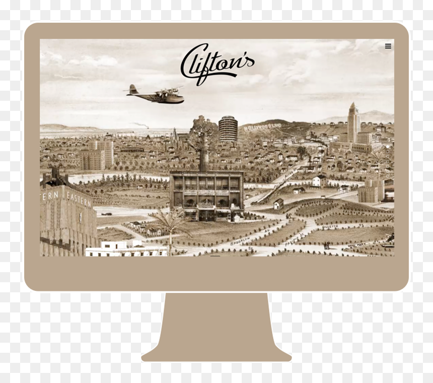Cityscape, HD Png Download - la skyline png