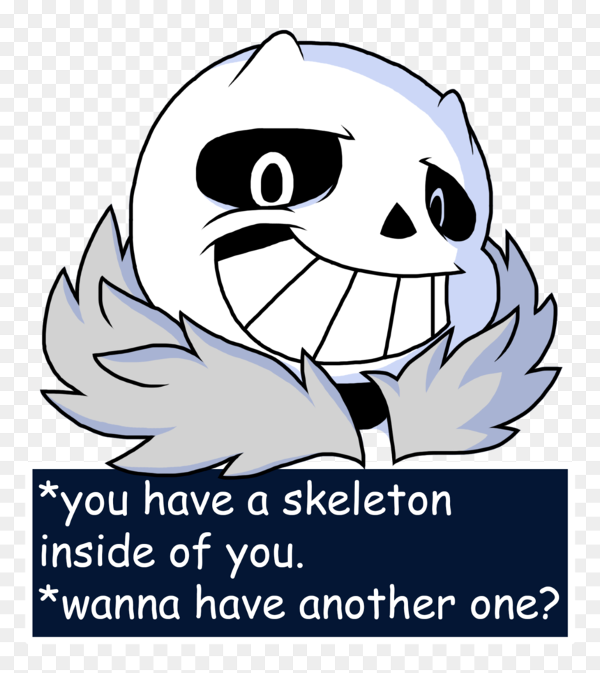 Transparent Temmie Png - You Have A Skeleton Inside You, Png Download - temmie png