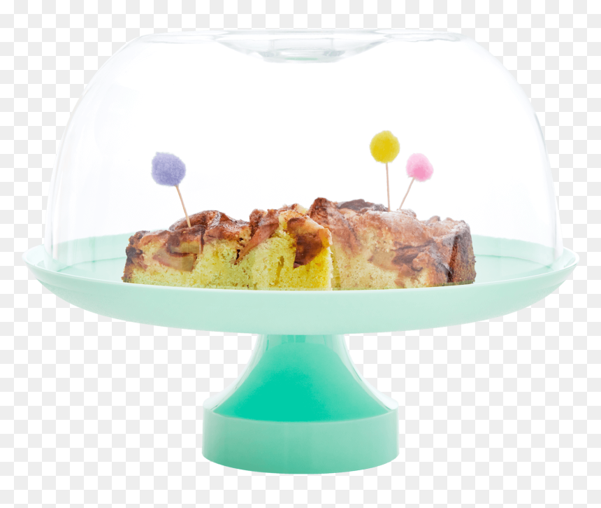 Rice Cake Stand Pastel Green , Png Download - Rice Cake Stand With Dome, Transparent Png - cake stand png