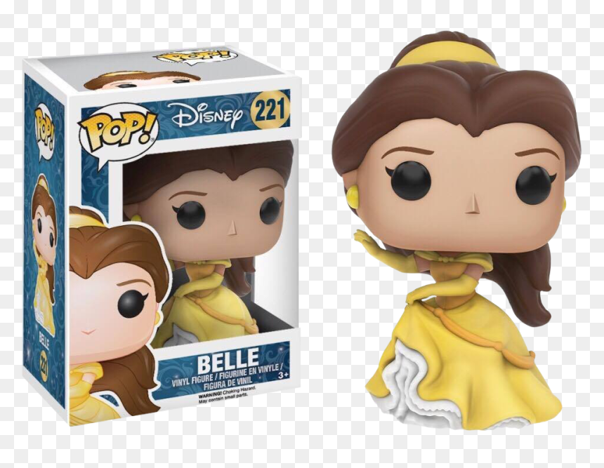 Beauty And The Beast Pop Belle , Png Download - Belle Funko Pop, Transparent Png - princess belle png