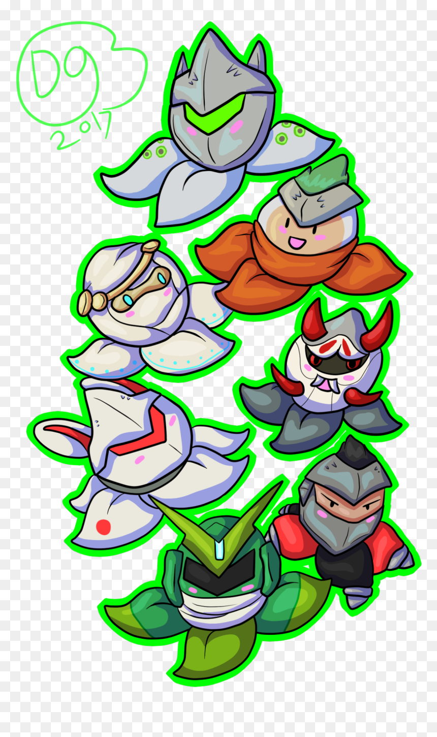 A Genji Pachimari Pack All Of Genji’s Unique Skins, HD Png Download - pachimari png