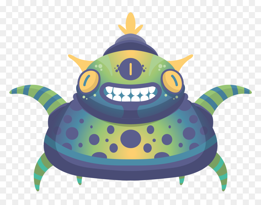 Cute Monster Pack - Baby Toys, HD Png Download - cute monster png