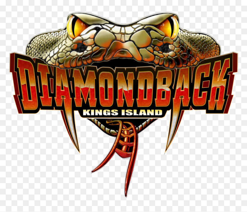 Kings Island Ride Logos, HD Png Download - diamondbacks logo png