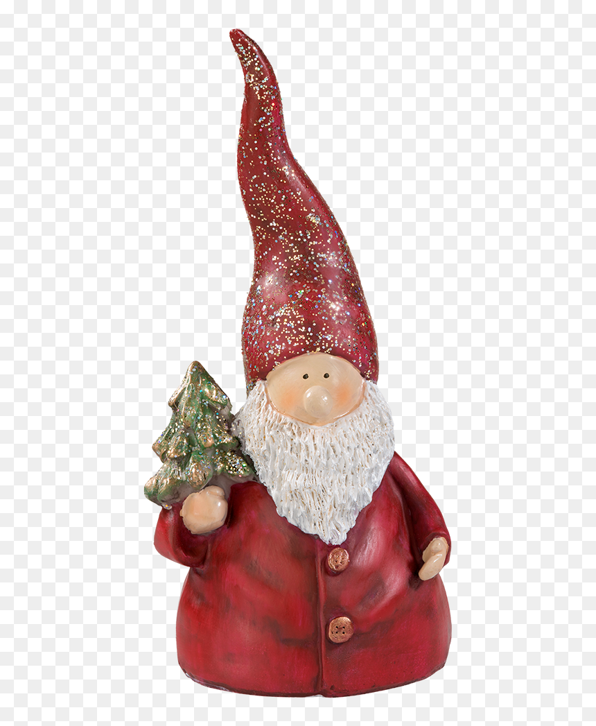 Christmas Elf With Pointed Hat, - Weihnachtswichtel, HD Png Download - santa hat and beard png
