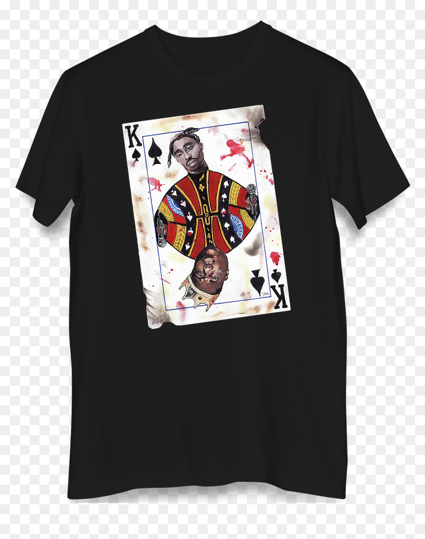 Kings Of Rap Tupac Shirt - Active Shirt, HD Png Download - notorious big png