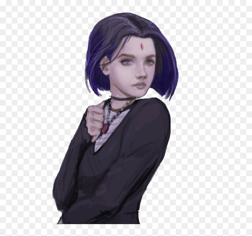 #raven #raven Teen Titans - Cartoon, HD Png Download - raven teen titans png