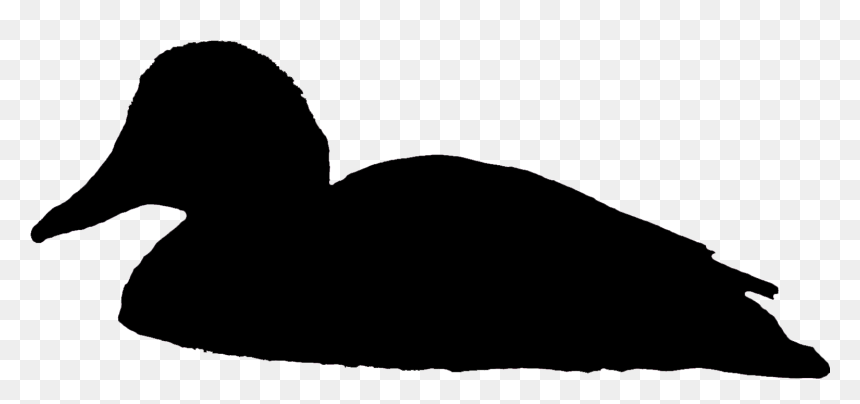Swimming Duck Silhouette Png , Png Download - Swimming Duck Silhouette Png, Transparent Png - duck silhouette png