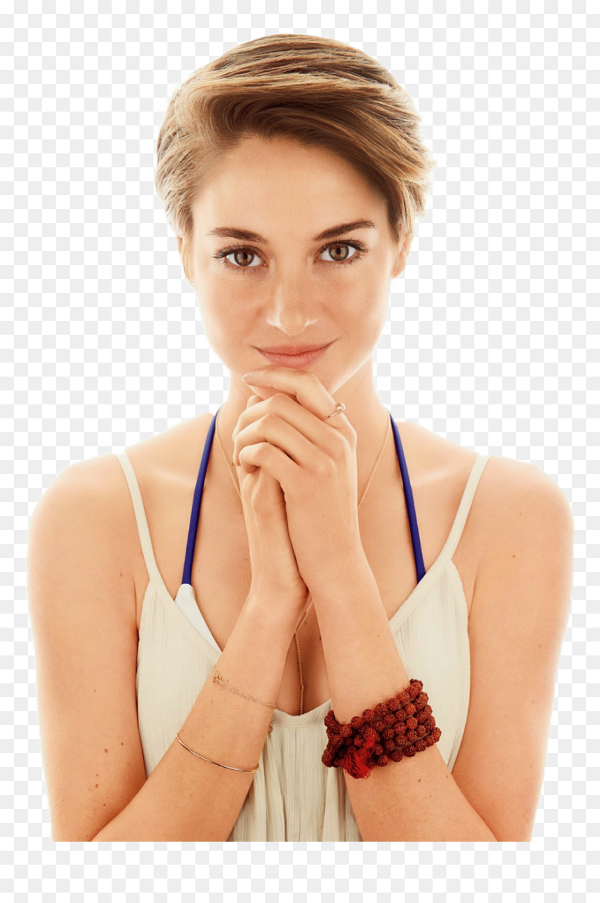 Shailene Woodley Png Hd - Shailene Woodley Hazel Grace, Transparent Png - model face png