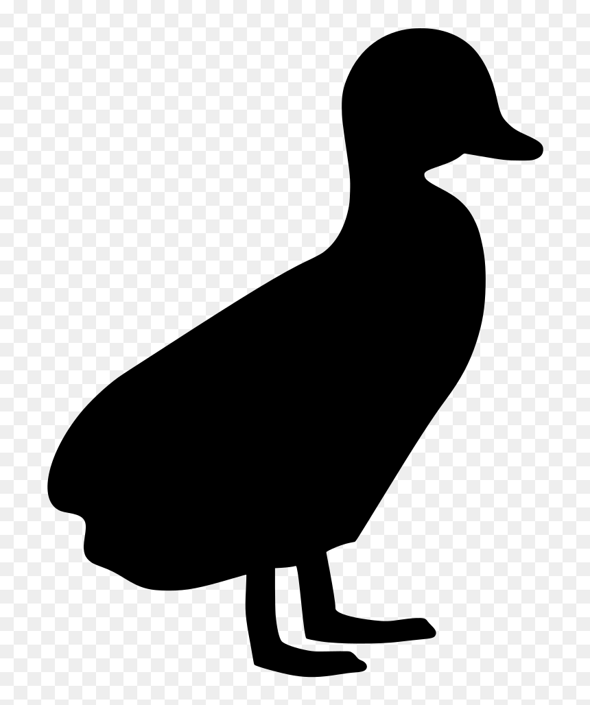 Duck Silhouette , Png Download - Duck Silhouette Png, Transparent Png - duck silhouette png