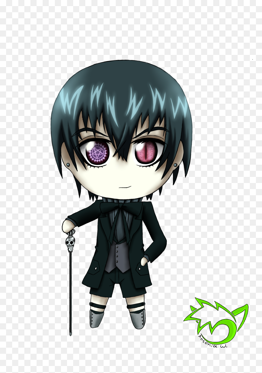 Transparent Butler Clipart - Ciel Phantomhive, HD Png Download - black butler png