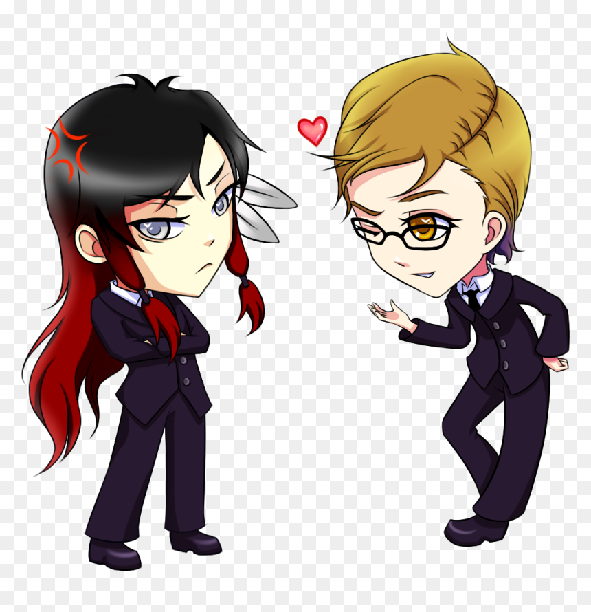 Cartoon, HD Png Download - anime couple png