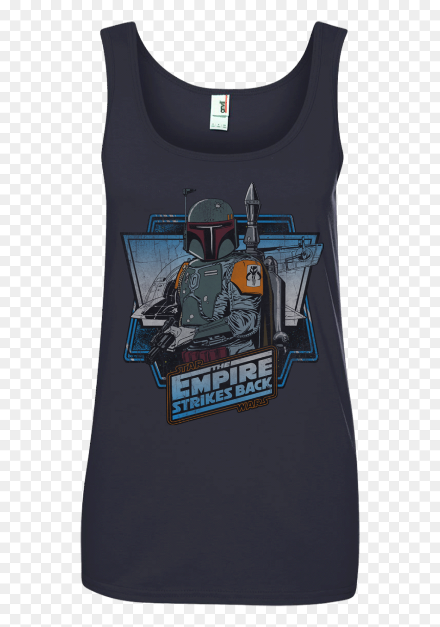 Star War -boba Fett The Empire Strikes Back T Shirt - Empire Strikes Back Poster, HD Png Download - empire strikes back logo png